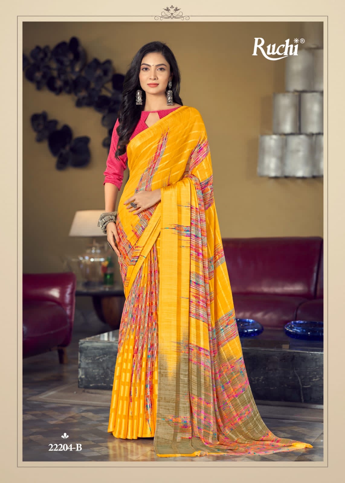 Ruchi Saree Vartika Silk 22204-B