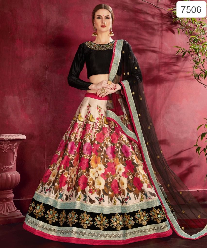 BUY ONLINE ZEEL CLOTHING BRAND CATALOGUES OF LEHENGAS AT WHOLESALE PRICE