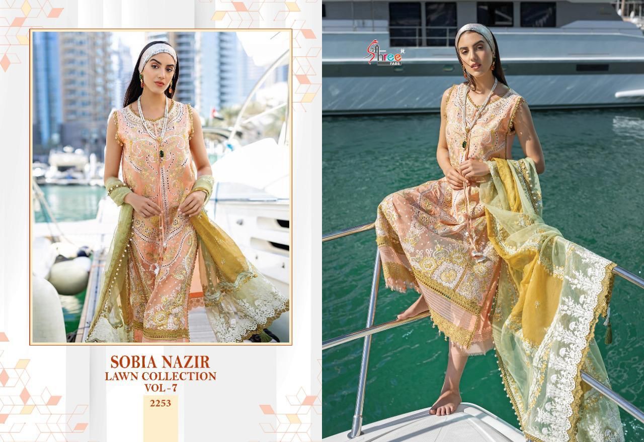 Shree Fab Sobia Nazir Lawn Collection 2253