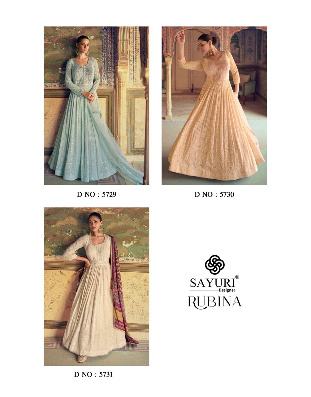 SAYURI DESIGNER RUBINA 5729-5731