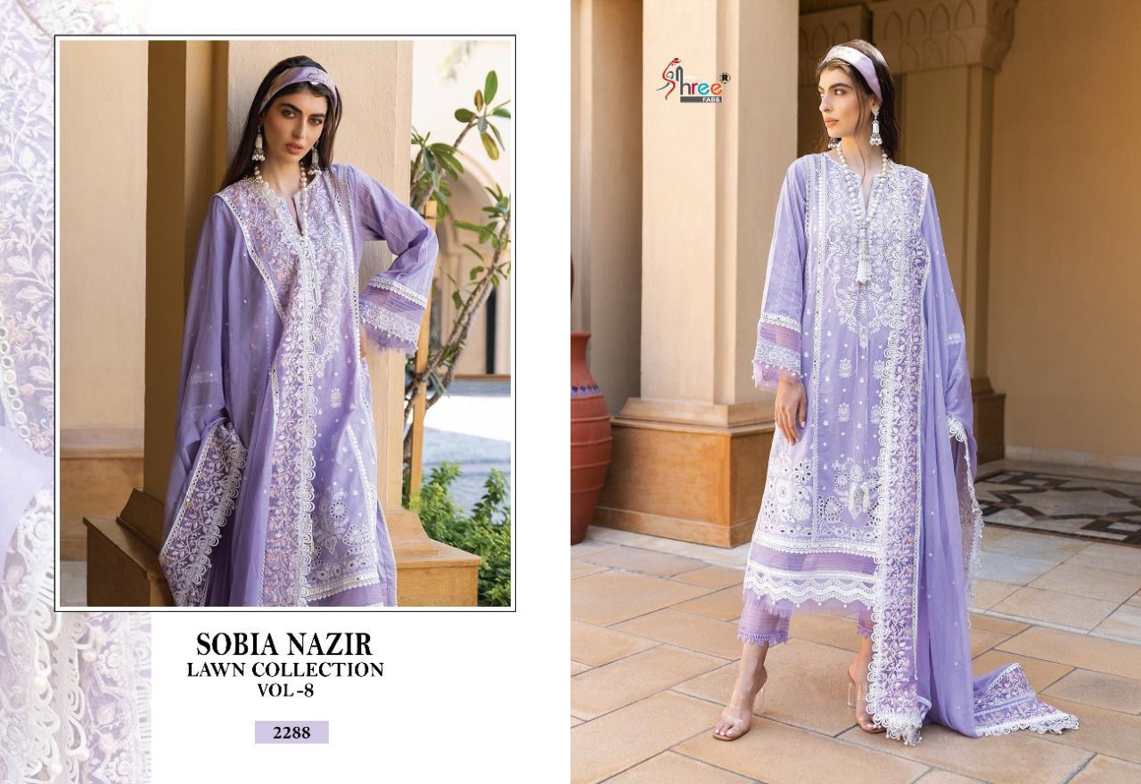 Shree Fab Sobia Nazir Lawn Collection 2288