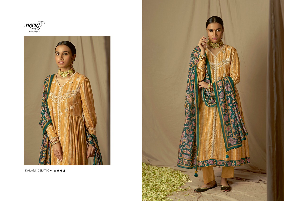 Kimora Fashion Heer Kalam X Batik 8962