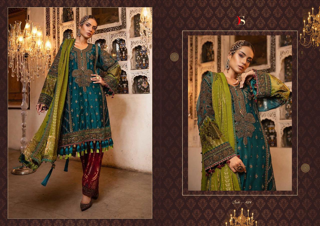 Deepsy Suits Maria B Embroidered 124
