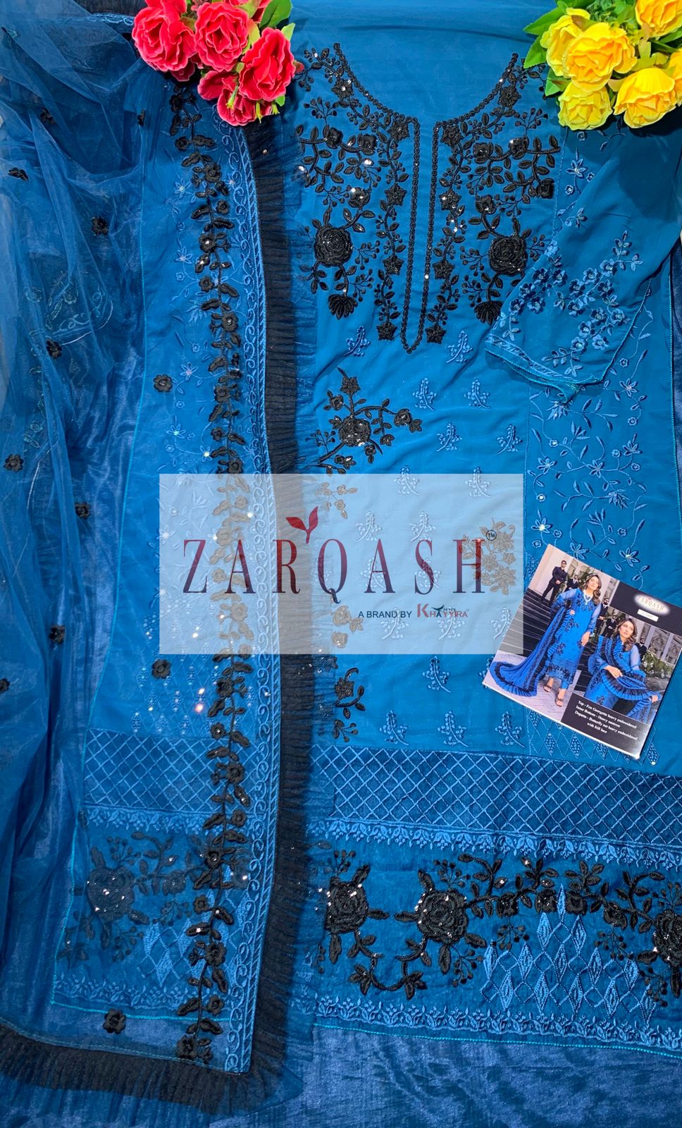 Zarqash Azure Luxe Z-2097