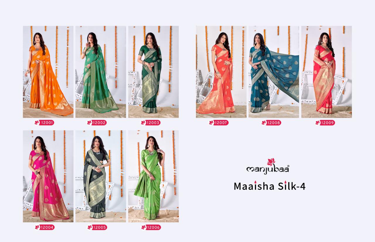 Manjubaa Maaisha Silk 12001-12009