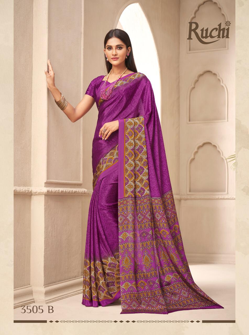 Ruchi Saree Alvira Silk 3505-B
