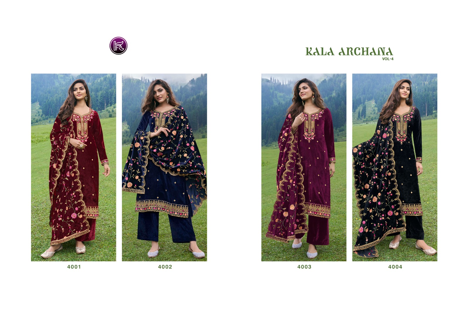 Kala Fashion Kala Archana 4001-4004