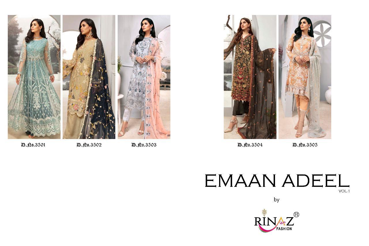 Rinaz Fashion Emaan Adeel 3501-3505