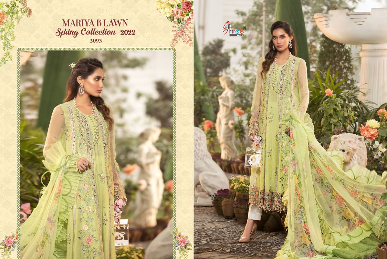 Shree Fab Mariya B Lawn Spring Collection 2093