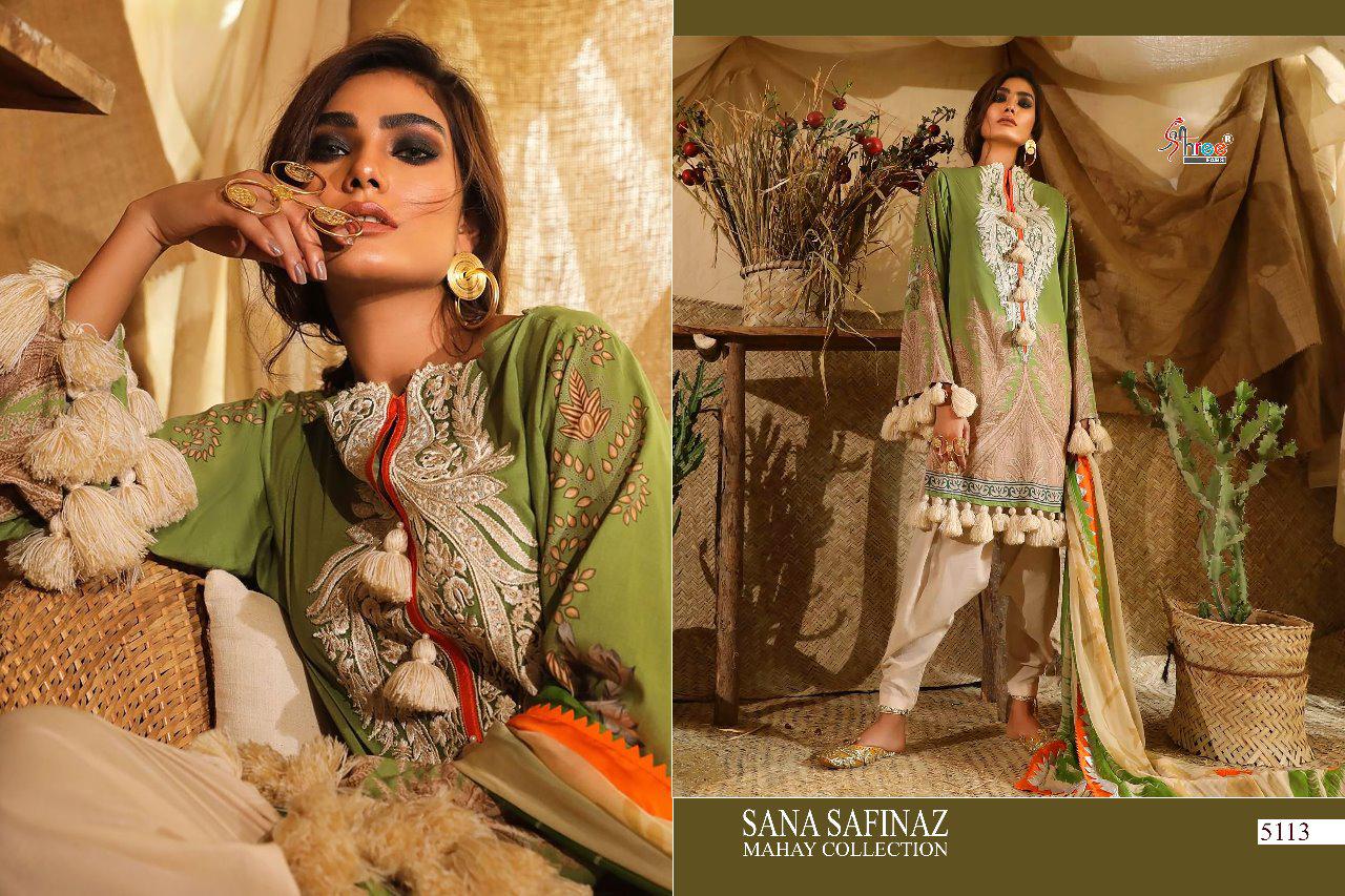 Shree Fabs Sana Safinaz Mahay Collection 5113