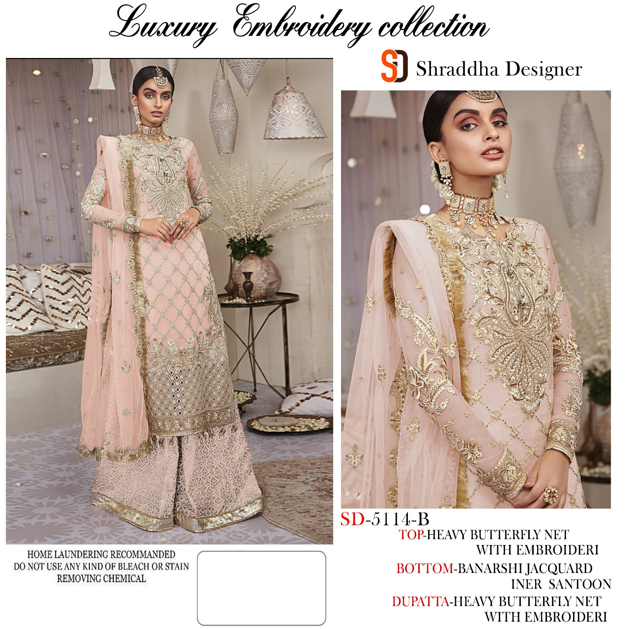 Shraddha Designer Bridal Collection SD-5114 B