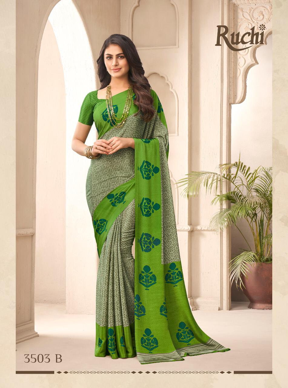 Ruchi Saree Alvira Silk 3503-B