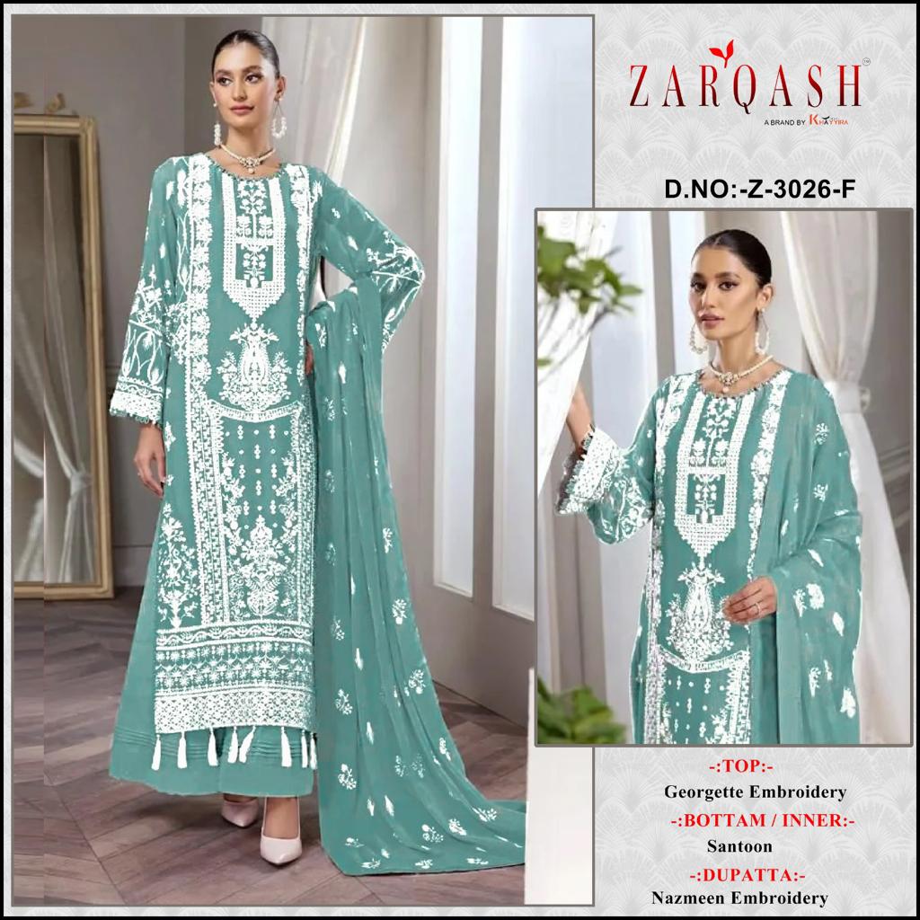 Zarqash Pakistani Suit Z-3026-B