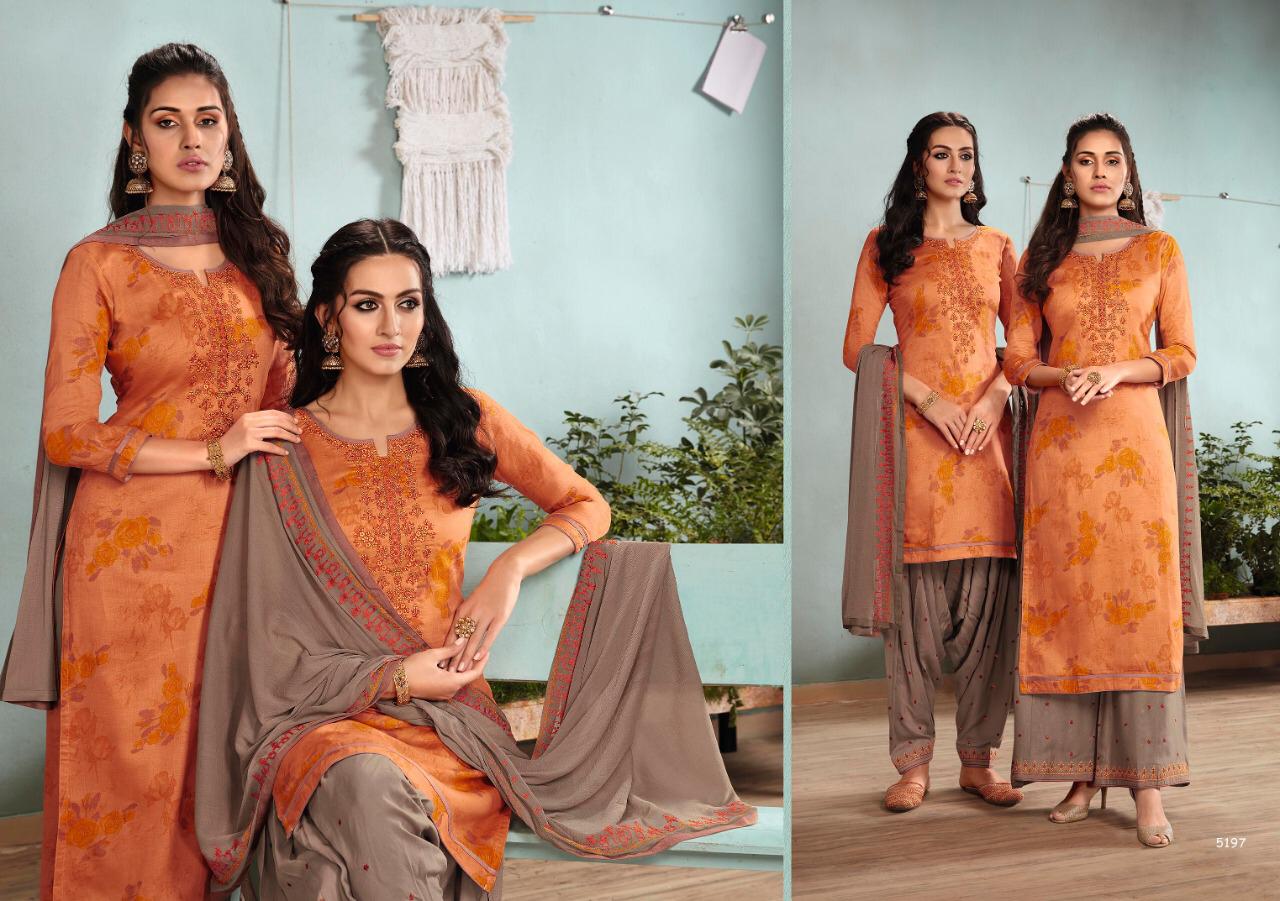 Kessi Fabrics Colours By Patiyala House 5197