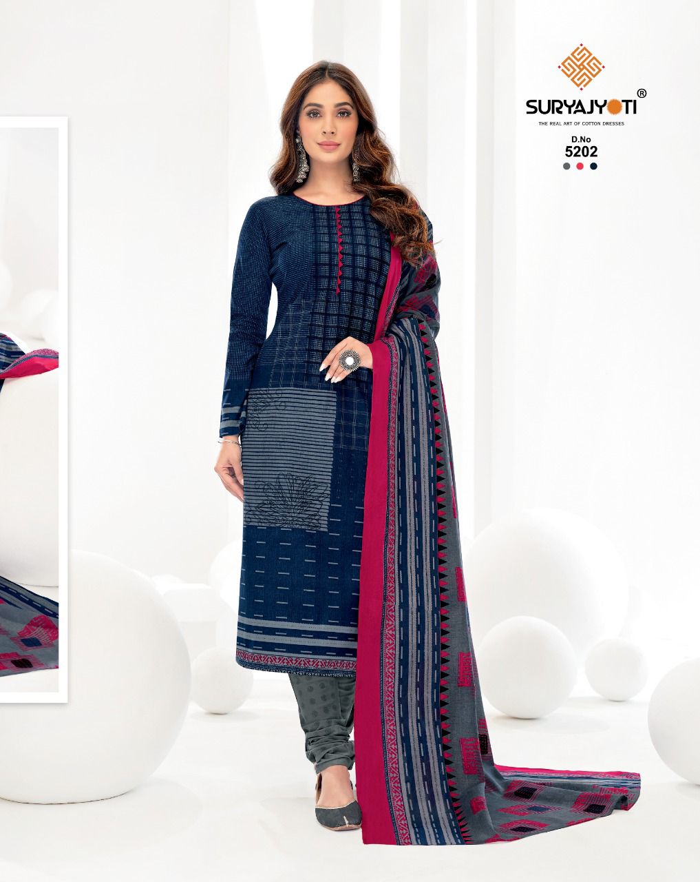 Suryajyoti Premium Trendy Cottons 5202