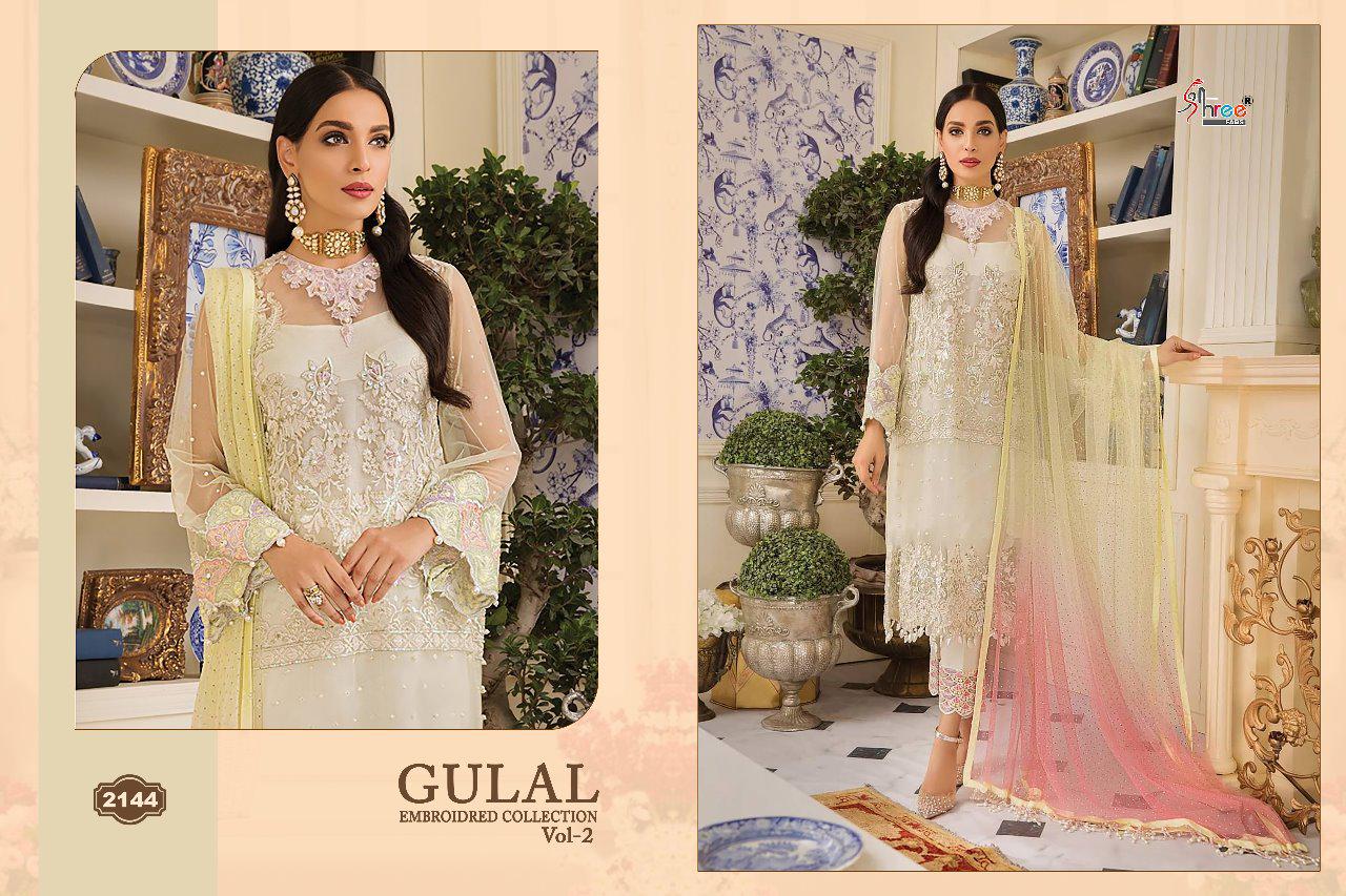 Shree Fabs Gulal Embroidered Collection 2144