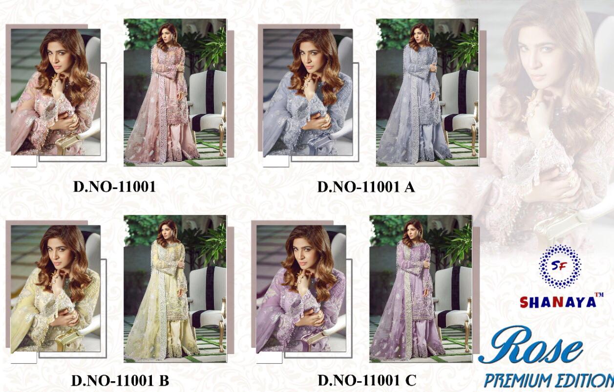Shanaya Fashion Rose Premium Edition 11001 ABC