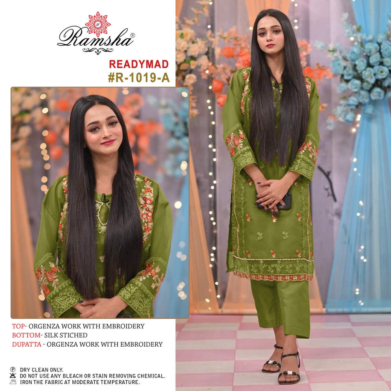 Ramsha Suit Ready Made R-1019-A