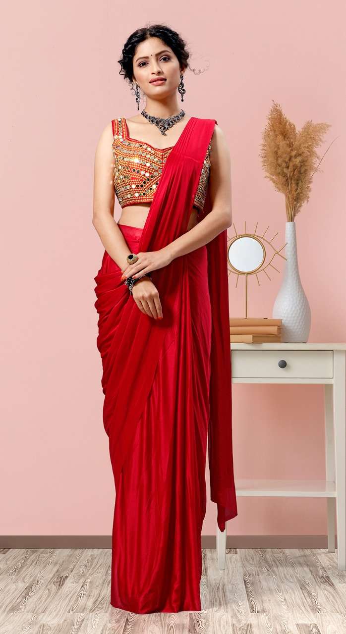 Aamoha Trendz Ready To Wear Designer Saree 1015592-A