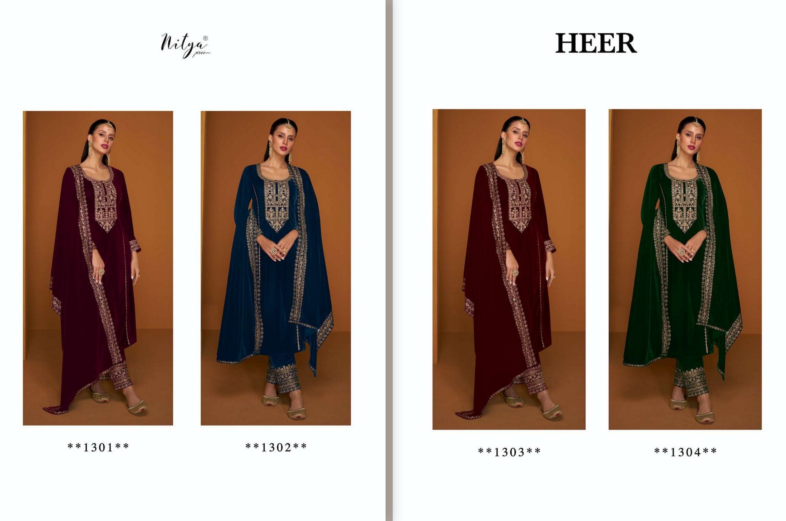 LT Fabric Nitya Heer 1301-1304