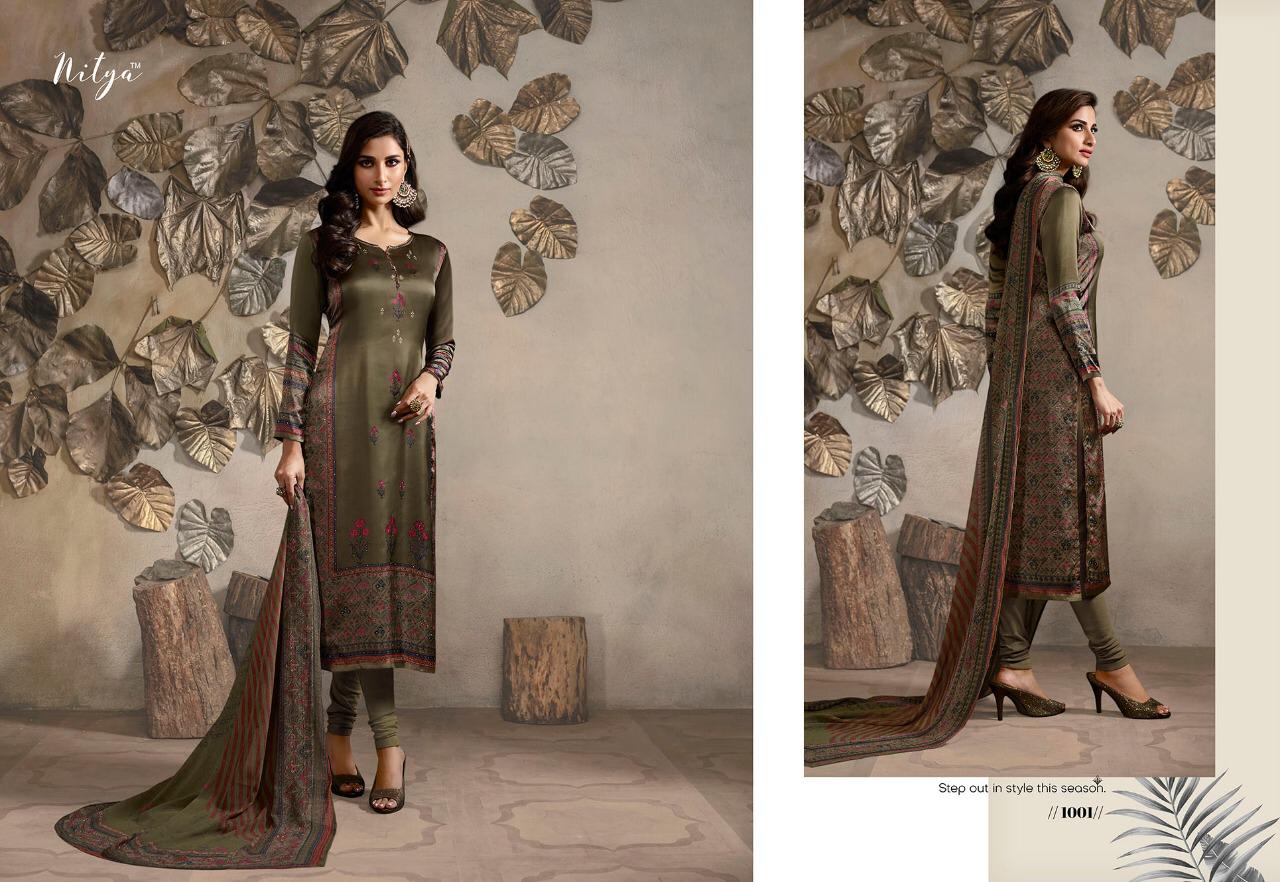 LT Fabrics Nitya Liana Royal Satin 1001