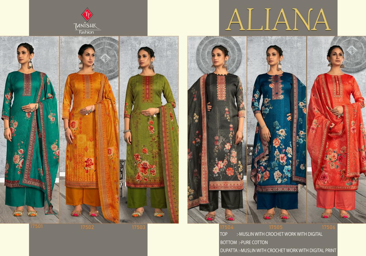 Tanishak Fashion Aliana 17501-17506
