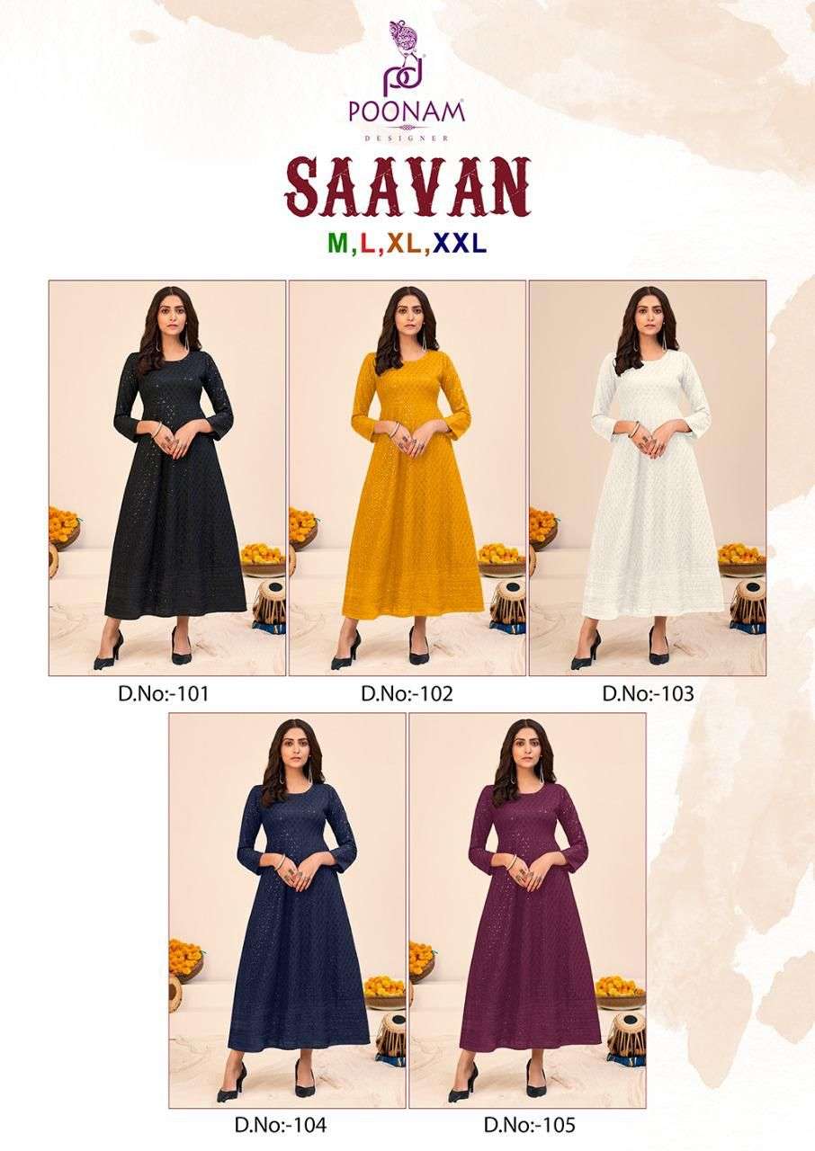 Poonam Designer Saavan 101-105