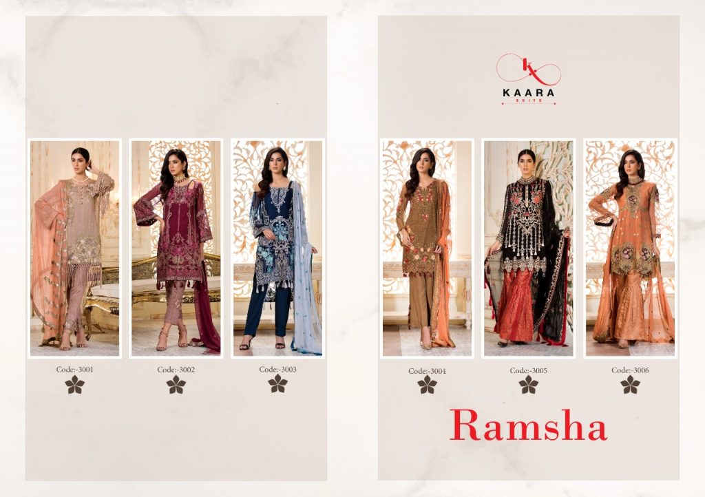 Kaara Suits Ramsha 3001-3006