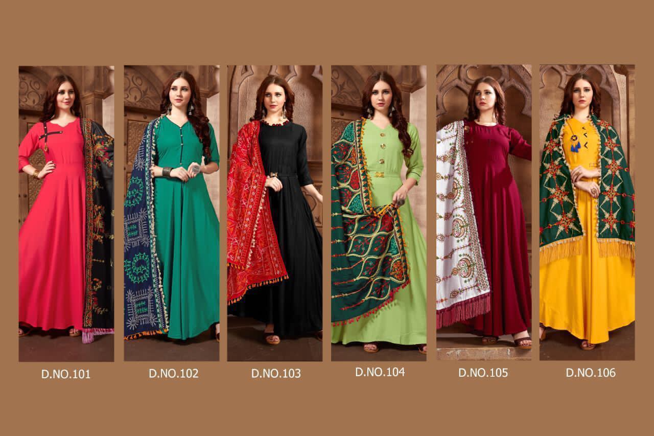 Fashion valley Dresses Shalni 101-106