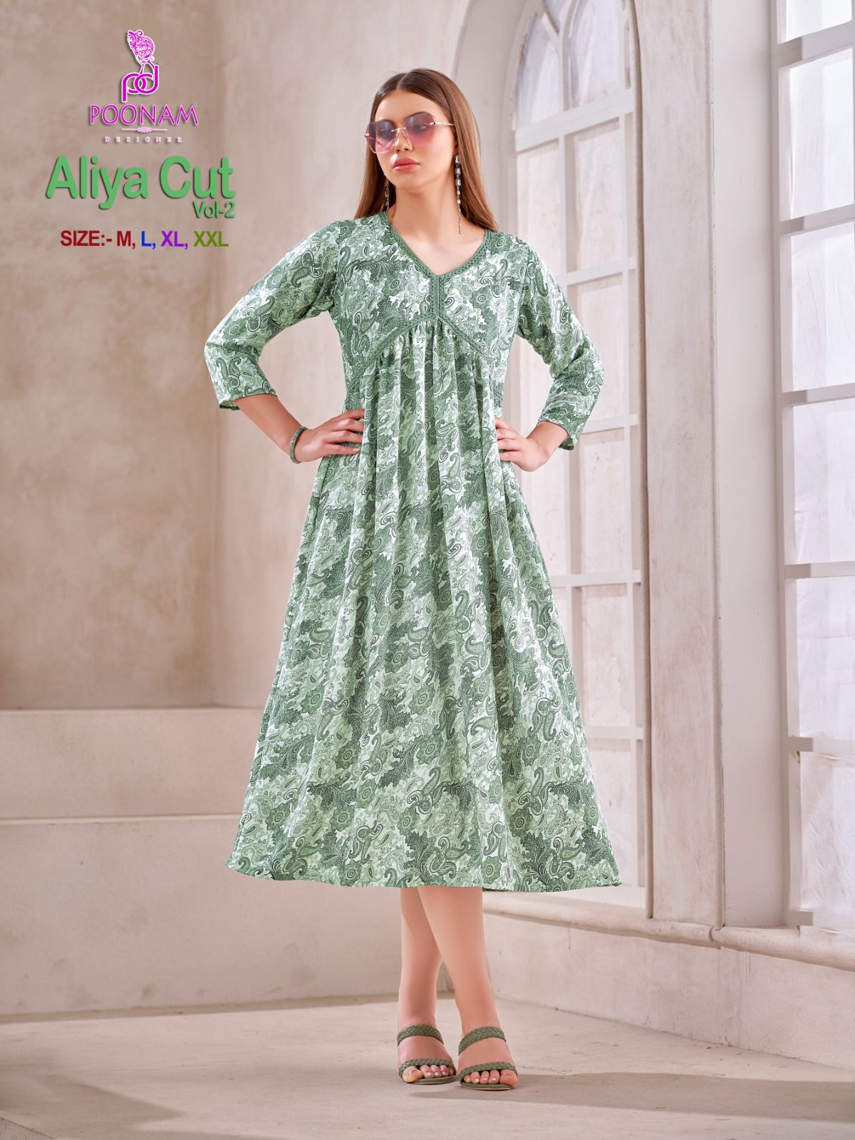 Poonam Designer Aliya Cut 1002