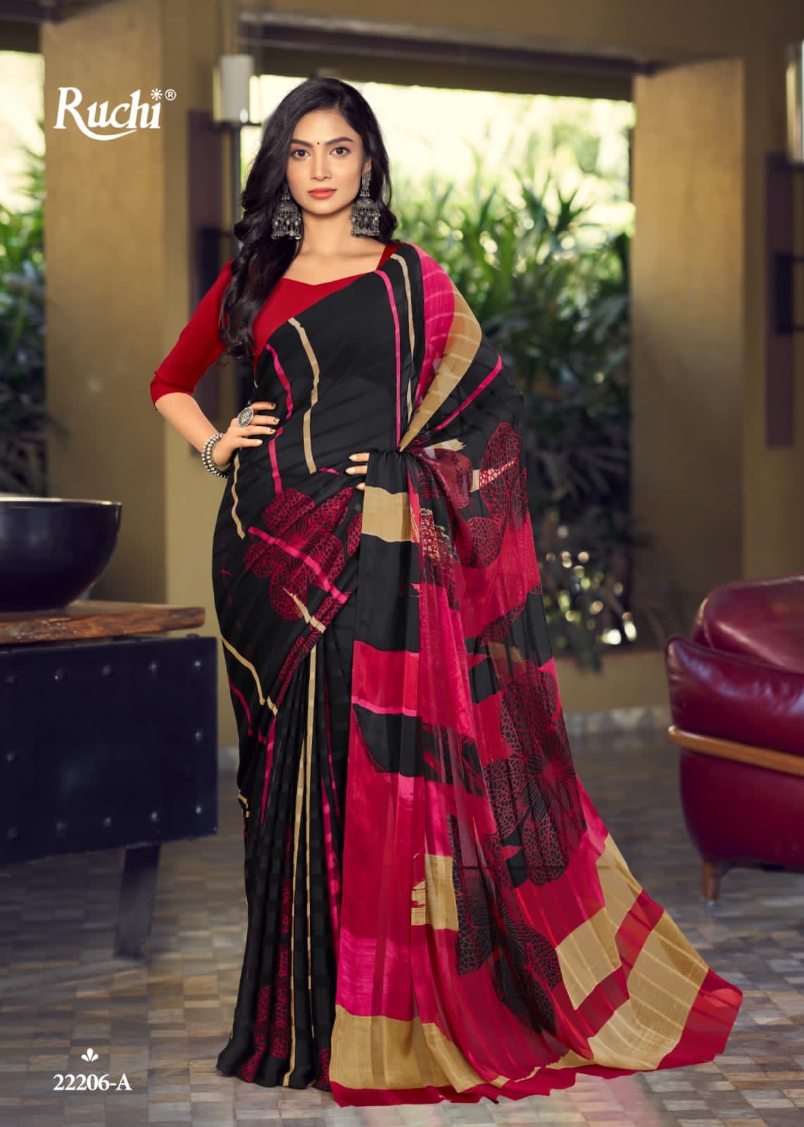Ruchi Saree Vartika Silk 22206-A
