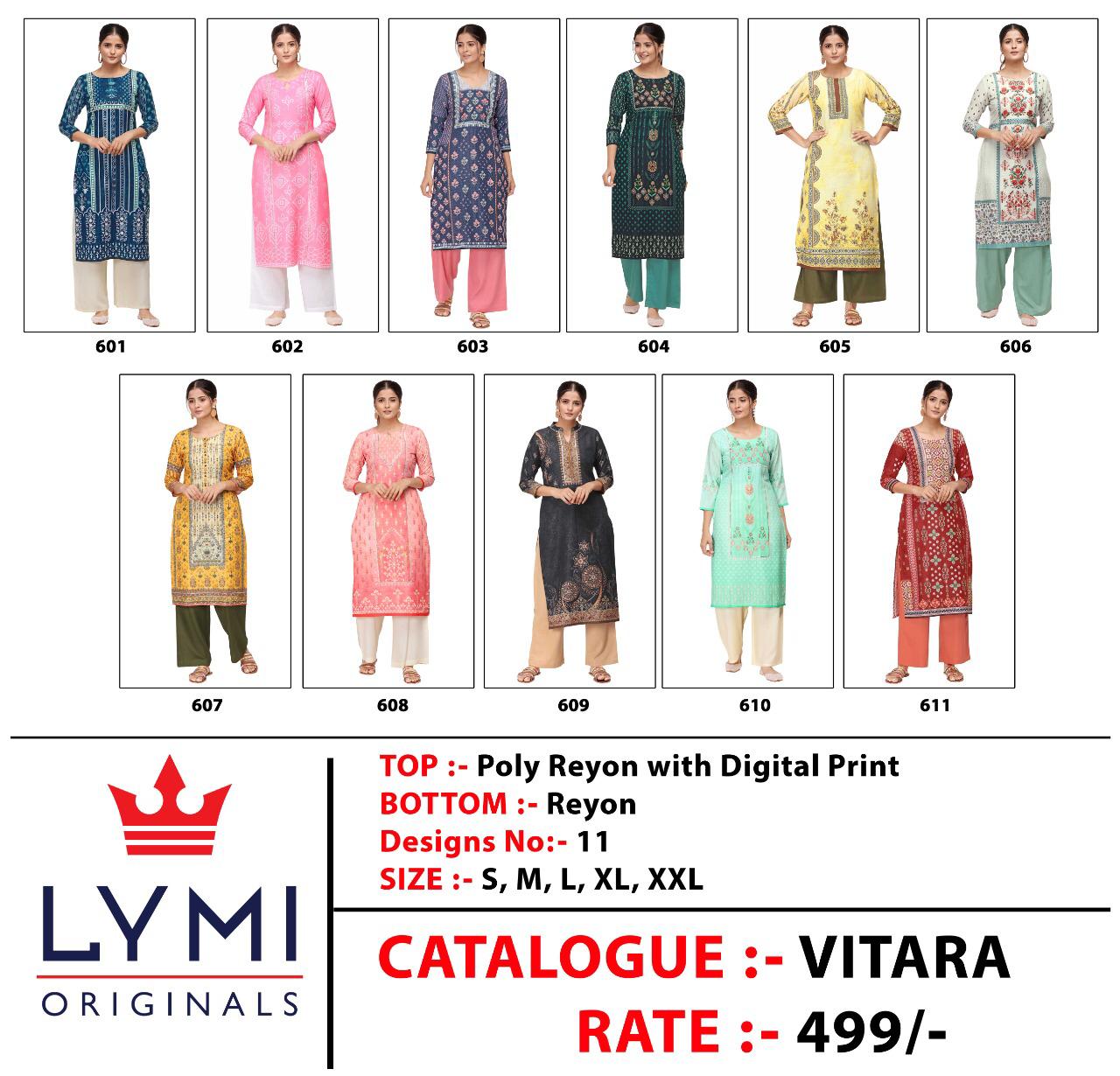 Kessi Fabrics Lymi Vitara 601-611