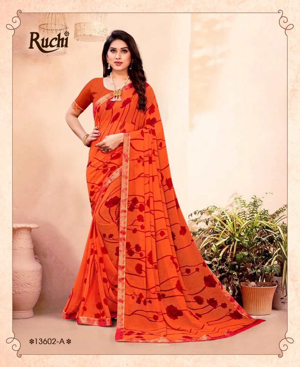 Ruchi Saree Aruni 13602-A