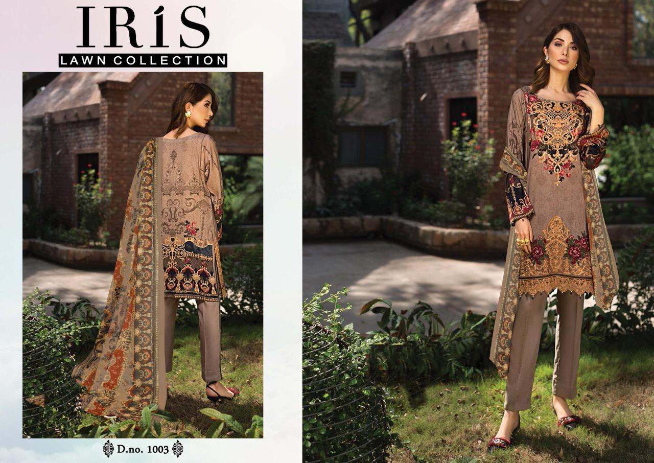 Iris Lawn Collection 1003