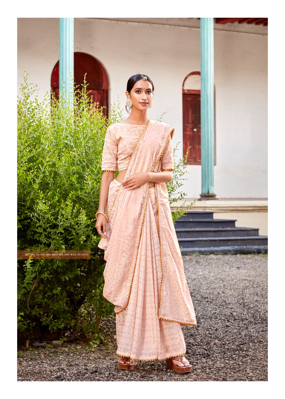 LT Fabrics Nitya Khara Kapas 10005