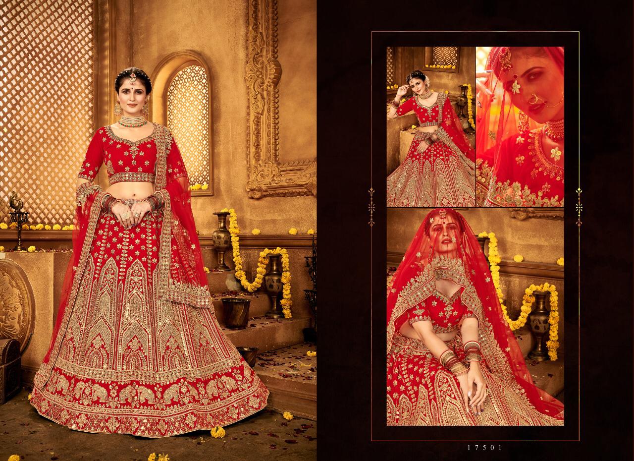 Bridal Designer Lehenga Choli 17501