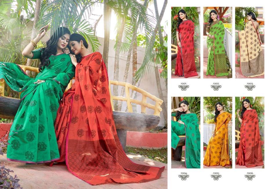 Rajyog Fabrics Kimaya Silk 1001-1006