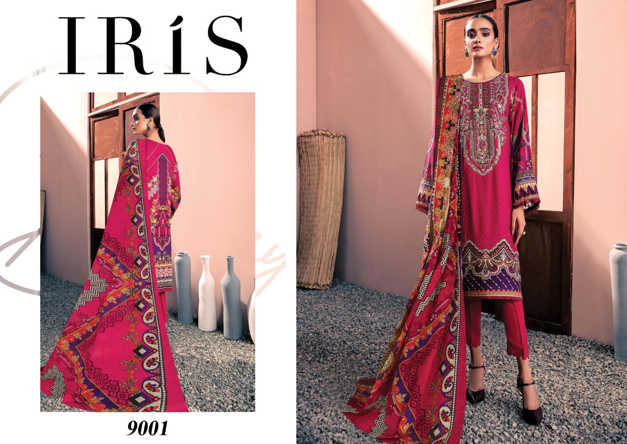 Karachi Prints Iris 9001
