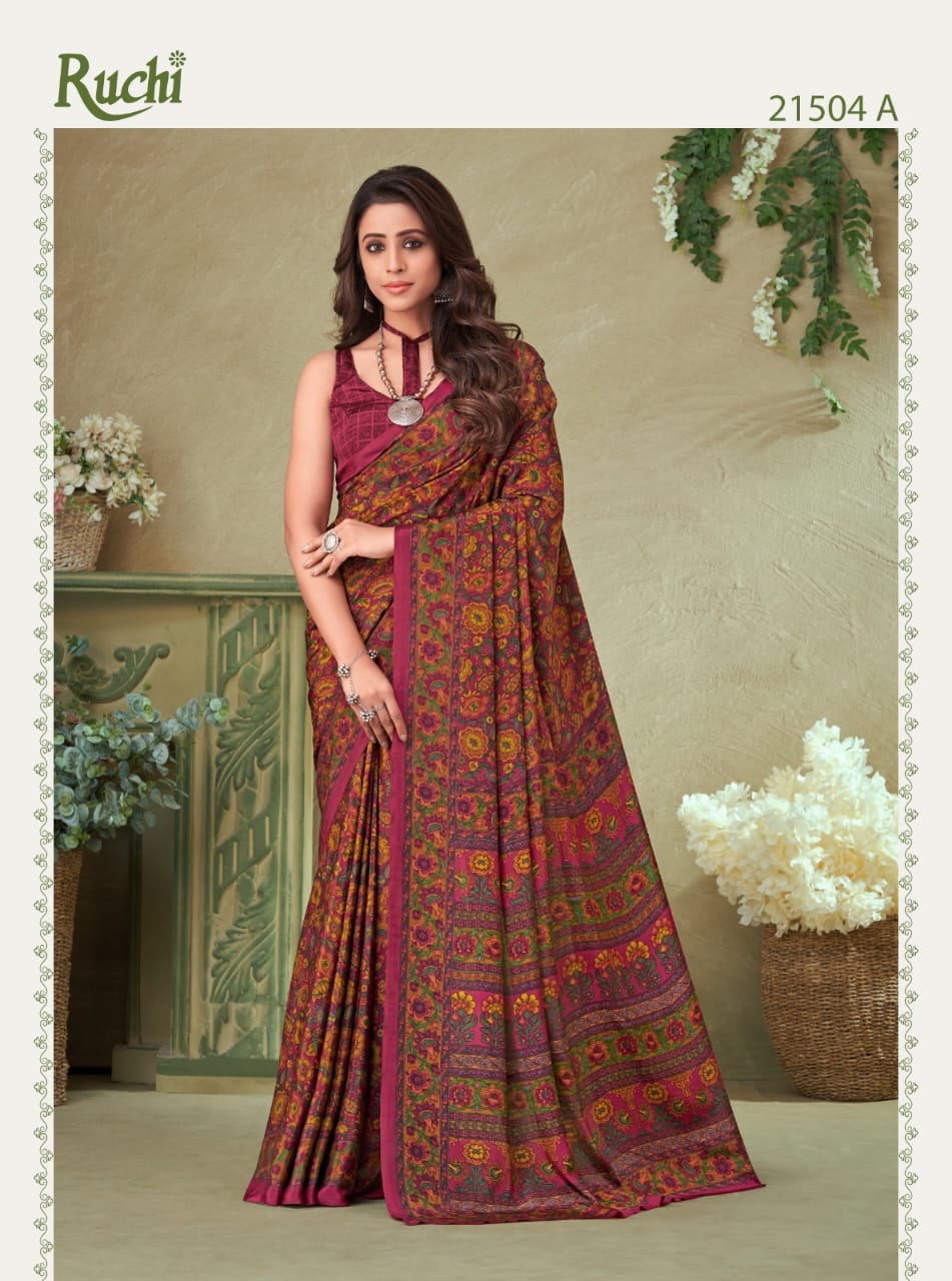 Ruchi Saree Vivanta Silk 16th Edition 21504-A