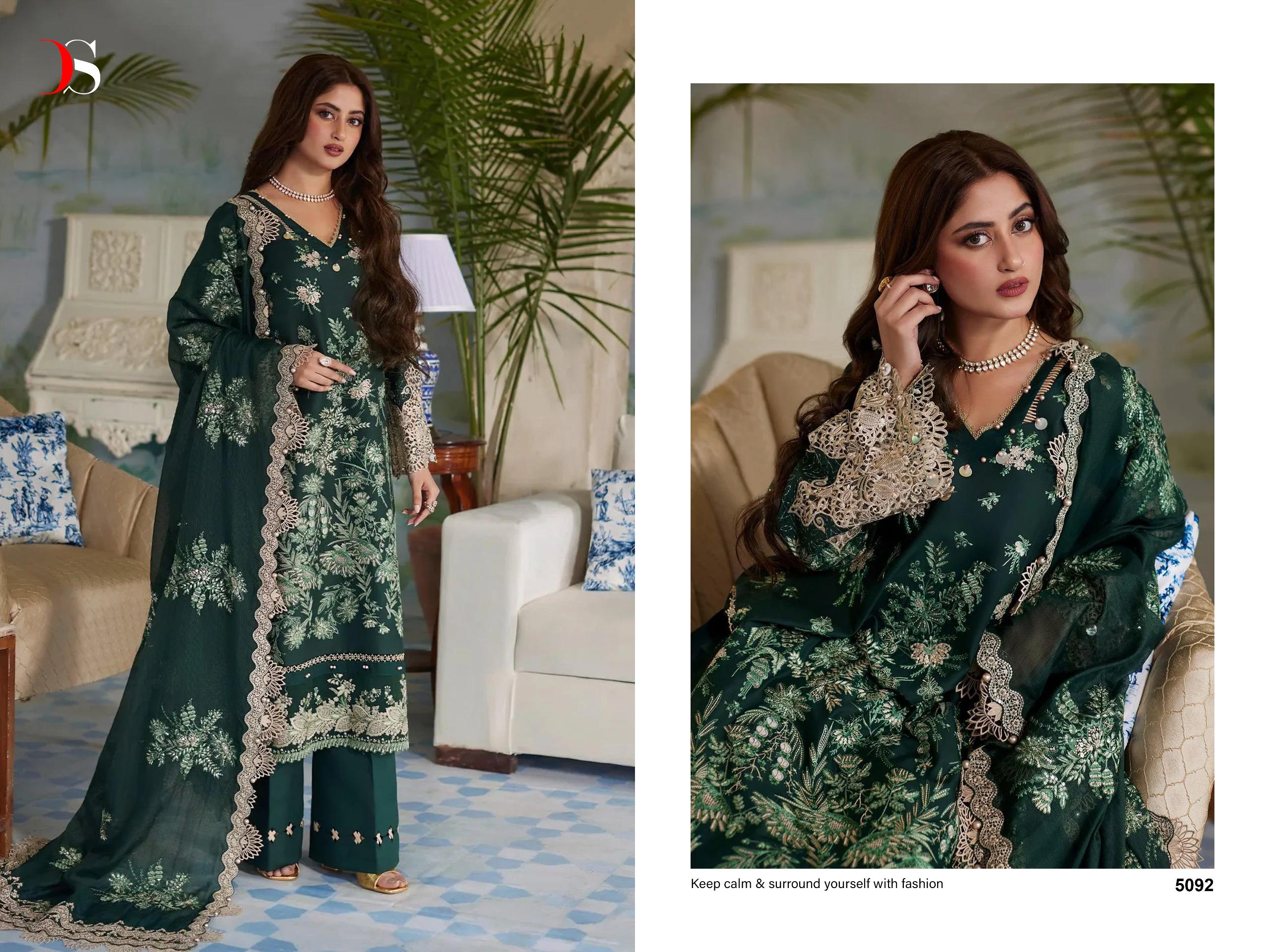 DEEPSY SUITS MARIA.B EMBROIDERED LAWN - 24 5092