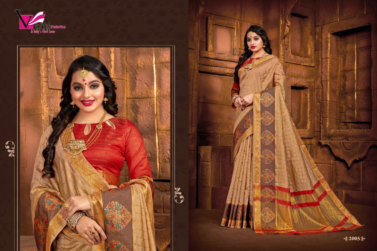 Varni Fabrics Kalyani Silk 2205