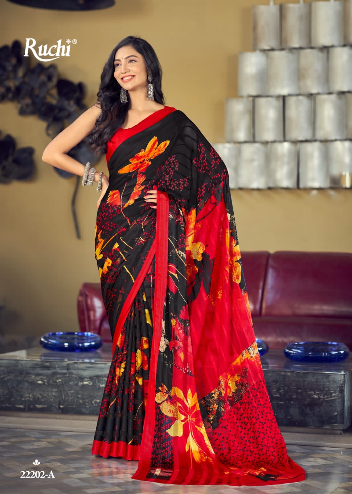 Ruchi Saree Vartika Silk 22202-A