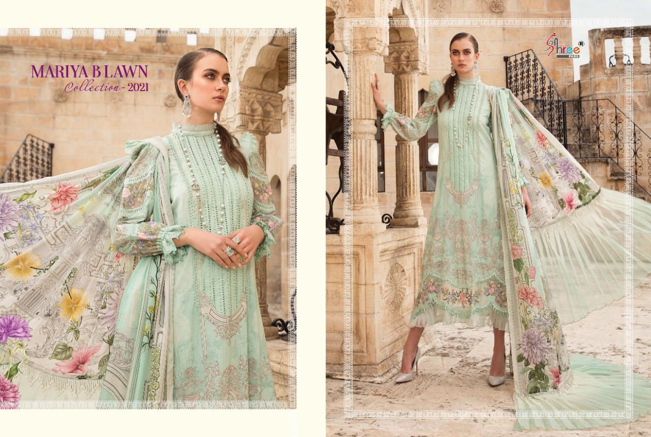 Shree Fabs Maria B Lawn Collection 1632