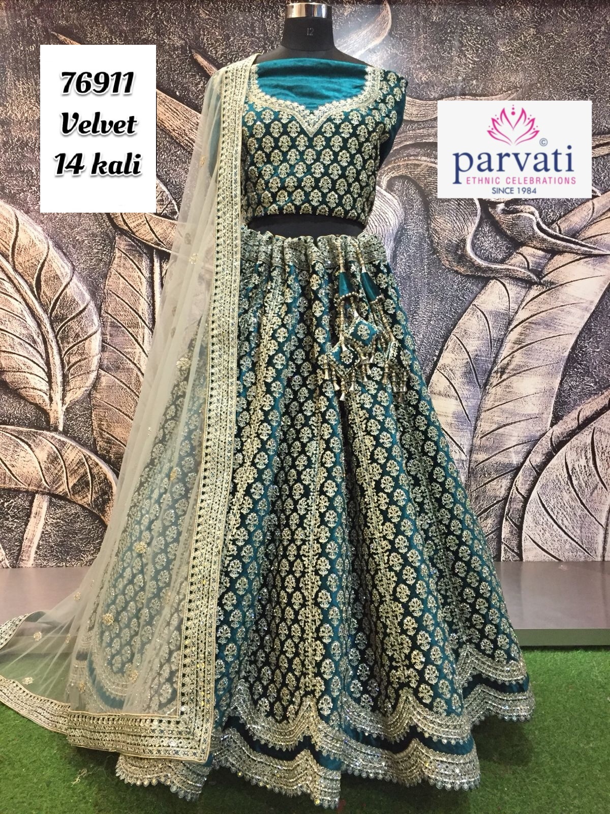 Parvati Designer Lehenga 76911-B