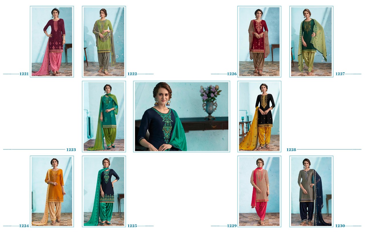 Kajree Fashion Of Patiyala 1221-1230