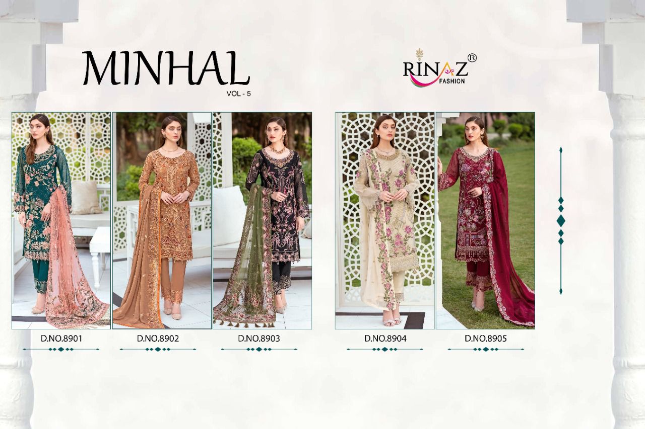 Rinaz Fashion Minhal 8901-8905