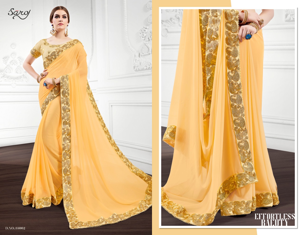 Saroj Saree Indian Fashion 55002