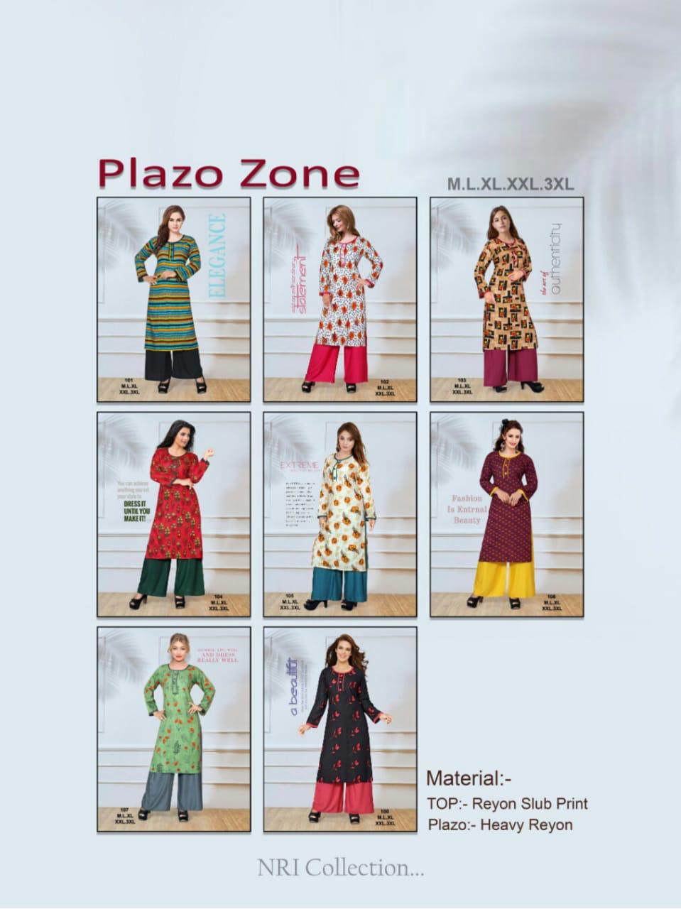 Fashion Talk Plazo Zone 101-108