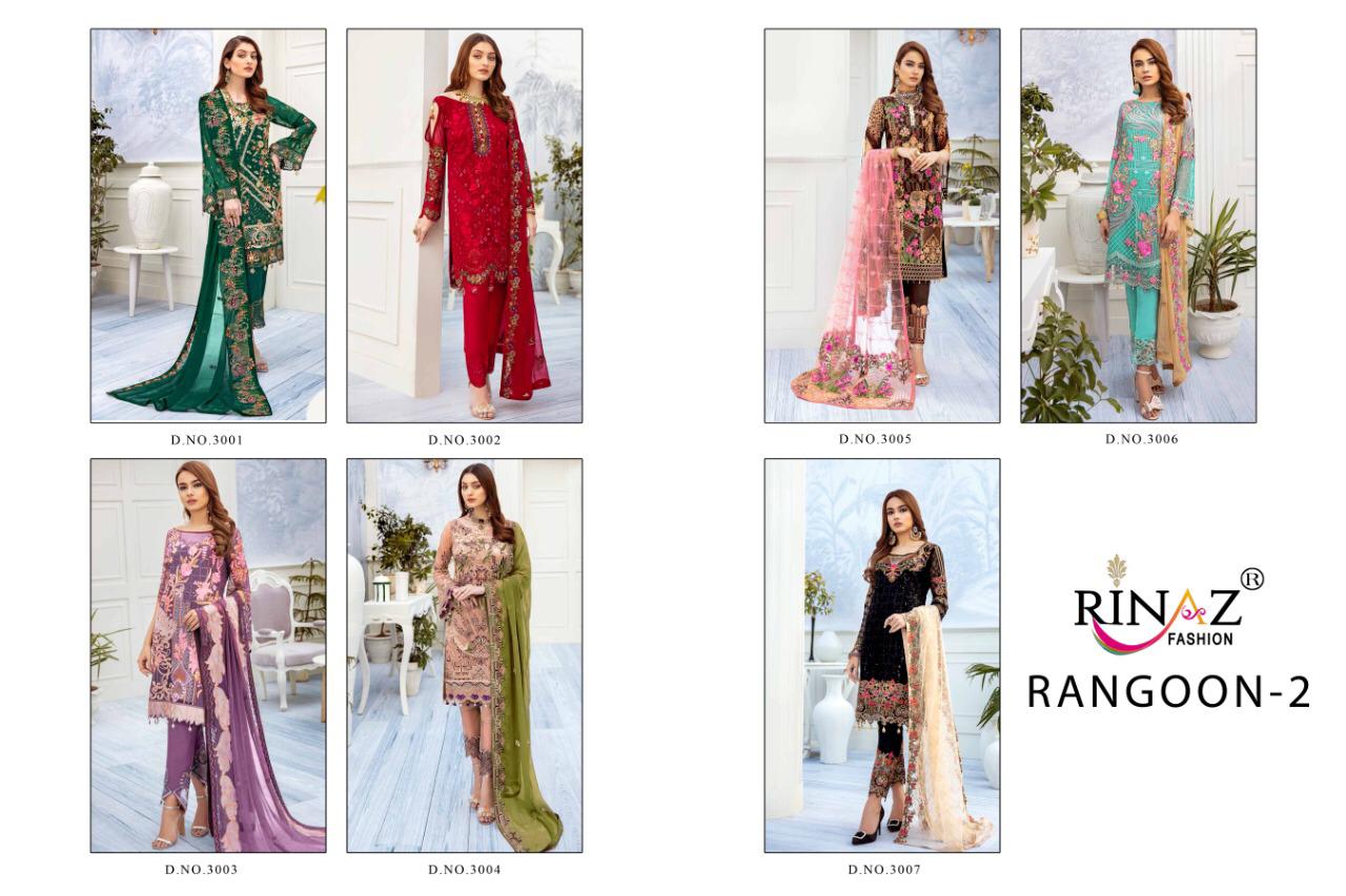 Rinaz Fashion Rangoon 3001-3007