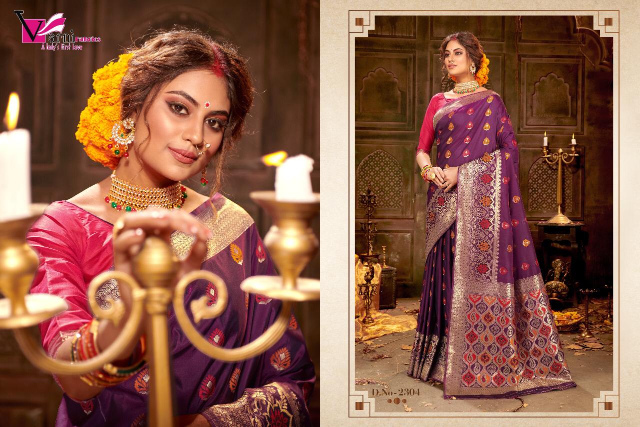 Varni Fabrics Zeeyanshi Silk 2304